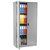 STEELCO STATIONERY CABINET 3 SHELVES 1830 X 914 X 463MM WHITE SATIN