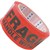 NACHI MESSAGE TAPE FRAGILE 48MM X 66M ORANGEBLACK