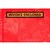 STYLUS PACKAGING ENVELOPE INVOICE ENCLOSED 175 X 115MM RED PACK 1000