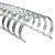 GOLD SOVEREIGN WIRE BINDING COMB 34 LOOP 11MM A4 SILVER BOX 100