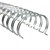 GOLD SOVEREIGN WIRE BINDING COMB 34 LOOP 14MM A4 SILVER BOX 100