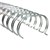 GOLD SOVEREIGN WIRE BINDING COMB 34 LOOP 16MM A4 SILVER BOX 50