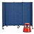 SYLEX GREAT DIVIDER MODULAR SCREENS STARTER KIT 1828MM HIGH BLUE  PLUS BONUS STEP STOOL