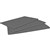 CLEANSCREEN SCREEN 1400 X 9 X 350MM CHARCOAL