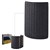 SEACHANGE SCREEN CURVED 960 X 1400MM CHARCOAL  LIGHT GREY