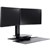 SYLEX UPRITE ERGO DUAL MONITOR SITSTAND WORKSTATION BLACK