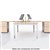 OBLIQUE HEIGHT ADJUSTABLE 2 PERSON CORNER WORKSTATION FIXED PEDESTAL 30001500 X 600500 X 720MM SNOW MAPLE