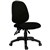 SYLEX GIRO CHAIR HIGH BACK ANTIMICROBIAL FABRIC BLACK