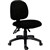 SYLEX GIRO CHAIR MEDIUM BACK ANTIMICROBIAL FABRIC BLACK