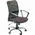 SYLEX STAT TASK CHAIR MEDIUM BACK 1LEVER ARMS MESH BLACK