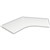 RAPID SCREEN WORK TOP 12001200 X 700700MM NATURAL WHITE