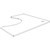 RAPIDLINE CORNER WORK TOP 1500 X 1500 X 700MM NATURAL WHITE