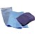 TRAFALGAR PILLOW CASE PLASTIC SINGLE WITH ZIPPER WHITE