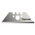 DIPLOMAT SAFETY KNIFE REPLACEMENT BLADES 19MM PACK 10