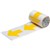 BRADY DURABLE FLOOR MARKERS ARROW YELLOW 51 X 127MM PACK 100