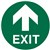 BRADY SAFETY FLOOR MARKERS EXIT SIGN
