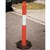 BRADY TTOP TEMPORARY BOLLARD WITH 8KG BASE ORANGE