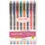 UNIBALL UM120 SIGNO GEL INK ROLLERBALL PEN 07MM ASSORTED WALLET 8