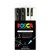 POSCA PC5M PAINT MARKER BULLET MEDIUM 25MM BLACK  WHITE PACK 4