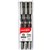 UNIBALL 200 PIN FINELINER PEN 03MM BLACK WALLET 3