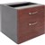 RAPID MANAGER FIXED DESK PEDESTAL 2 DRAWER 454 X 465 X 447MM APPLETREEIRONSTONE