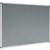 VISIONCHART CORPORATE FELT PINBOARD ALUMINIUM FRAME 1500 X 900MM GREY