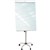 VISIONCHART GLASSBOARD FLIPCHART EASEL STAND MAGNETIC 700 X 960MM