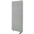 VISIONCHART ZIP ACOUSTIC SINGLE EXTENSION PANEL 1650 X 600MM SILVER