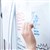 VISIONCHART WHITEBOARD ON A ROLL NONMAGNETIC 1220MM X 1M CLEAR MATTE