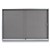 VISIONCHART BE NOTICED NOTICE CASE 2 SLIDING DOOR 1800 X 1200MM SILVER FRAME GREY BACKING