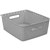 VISIONCHART EDUCATION KNOTTED STORAGE BASKET MEDIUM GREY
