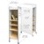 VISIONCHART EDUCATION HUDDLE DOUBLE SIDED MOBILE MAGNETIC WHITEBOARD 840 X 374 X 1800MM WHITE