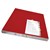 VISIONCHART AUTEX ACOUSTIC FABRIC PEEL N STICK TILES 600 X 600MM BLAZING RED PACK 6