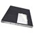 VISIONCHART AUTEX ACOUSTIC FABRIC PEEL N STICK TILES 600 X 600MM CHARCOAL PACK 6
