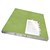 VISIONCHART AUTEX ACOUSTIC FABRIC PEEL N STICK TILES 600 X 600MM LIME PACK 6