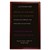 VISIONCHART BLACKBOARD MAGNETIC 900 X 595MM MAHOGANY STYLE FRAME