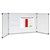 VISIONCHART CABINET WHITEBOARD HINGED DOOR 900 X 1200MM