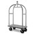 VISIONCHART BIRDCAGE LUGGAGE TROLLEY BRUSHED STAINLESS STEEL