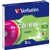 VERBATIM CDRW 700MB 1X4X COLOURED CASE PACK 5