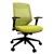 VOGUE TASK CHAIR MEDIUM MESH BACK ARMS GREEN