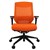 VOGUE TASK CHAIR MEDIUM MESH BACK ARMS ORANGE