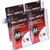 DEFLECTO LITLOC BROCHURE HOLDER WALL DISPLAY 2TIER 4 X A4 CLEAR