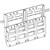 DEFLECTO LITLOC BROCHURE HOLDER WALL DISPLAY 2TIER 2 X A4  4 X DL CLEAR