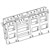DEFLECTO LITLOC BROCHURE HOLDER WALL DISPLAY 2TIER 2 X A5  6 X DL CLEAR