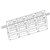 DEFLECTO LITLOC BROCHURE HOLDER WALL DISPLAY 2TIER 8 X A4 CLEAR