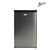 NERO BAR FRIDGE AND FREEZER 125 LITRE 490 X 560 X 840MM SILVER