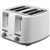 NERO TOASTER 4 SLICE WHITE