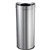 COMPASS GARBAGE BIN ROUND 28 LITRE SILVER
