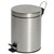 COMPASS PEDAL BIN ROUND STAINLESS STEEL 5 LITRE BRUSHED STEEL