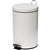 COMPASS PEDAL BIN POWDER COATED 12 LITRE WHITE